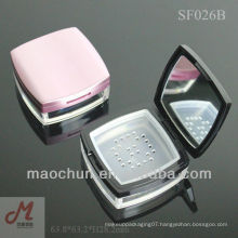 SF026B with sifter square make-up mineral powder jar